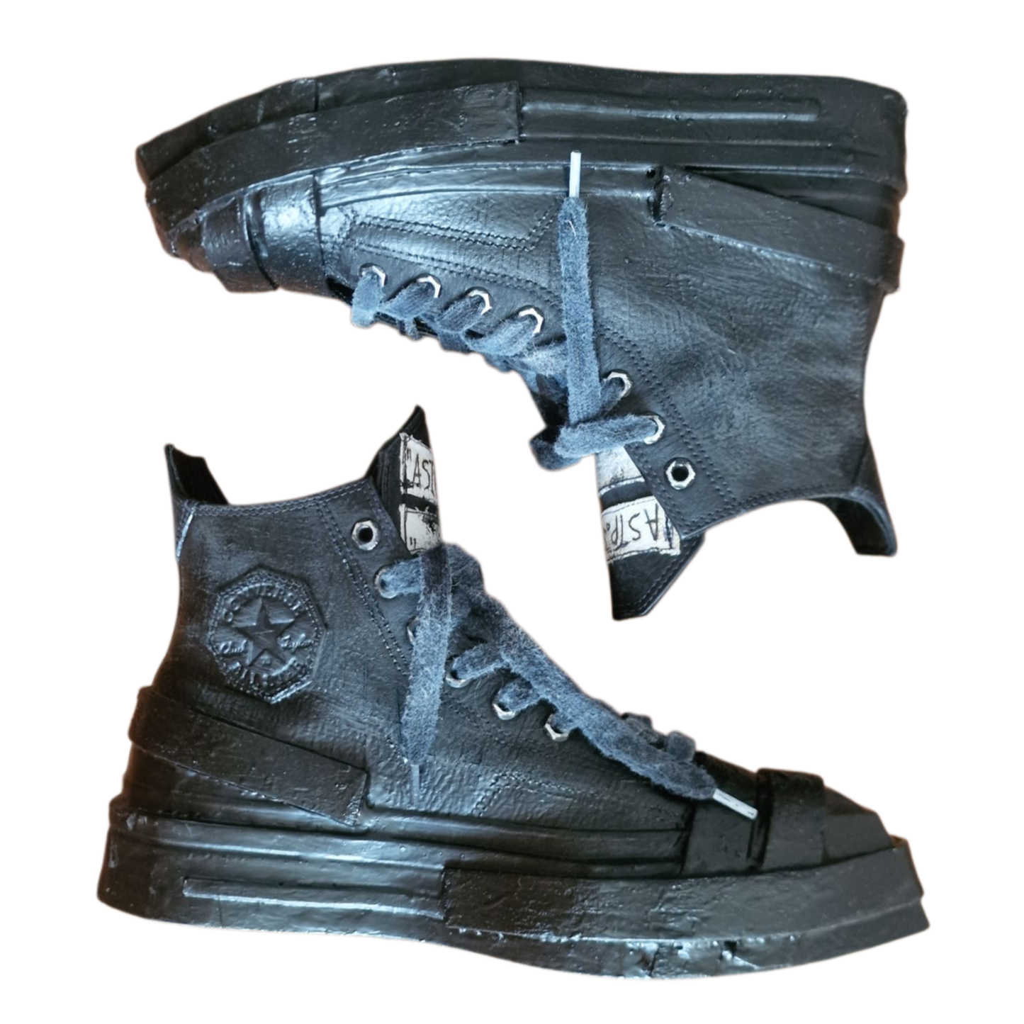 "Tenebris" Customized Converses