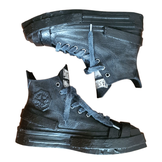 "Tenebris" Customized Converses