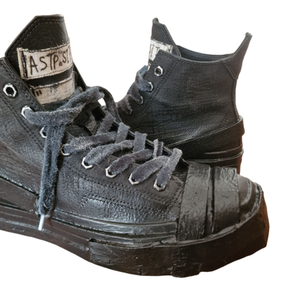 "Tenebris" Customized Converses