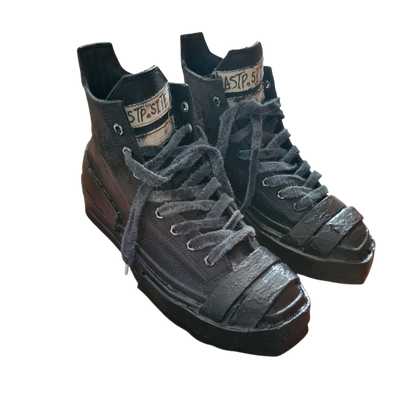 "Tenebris" Customized Converses