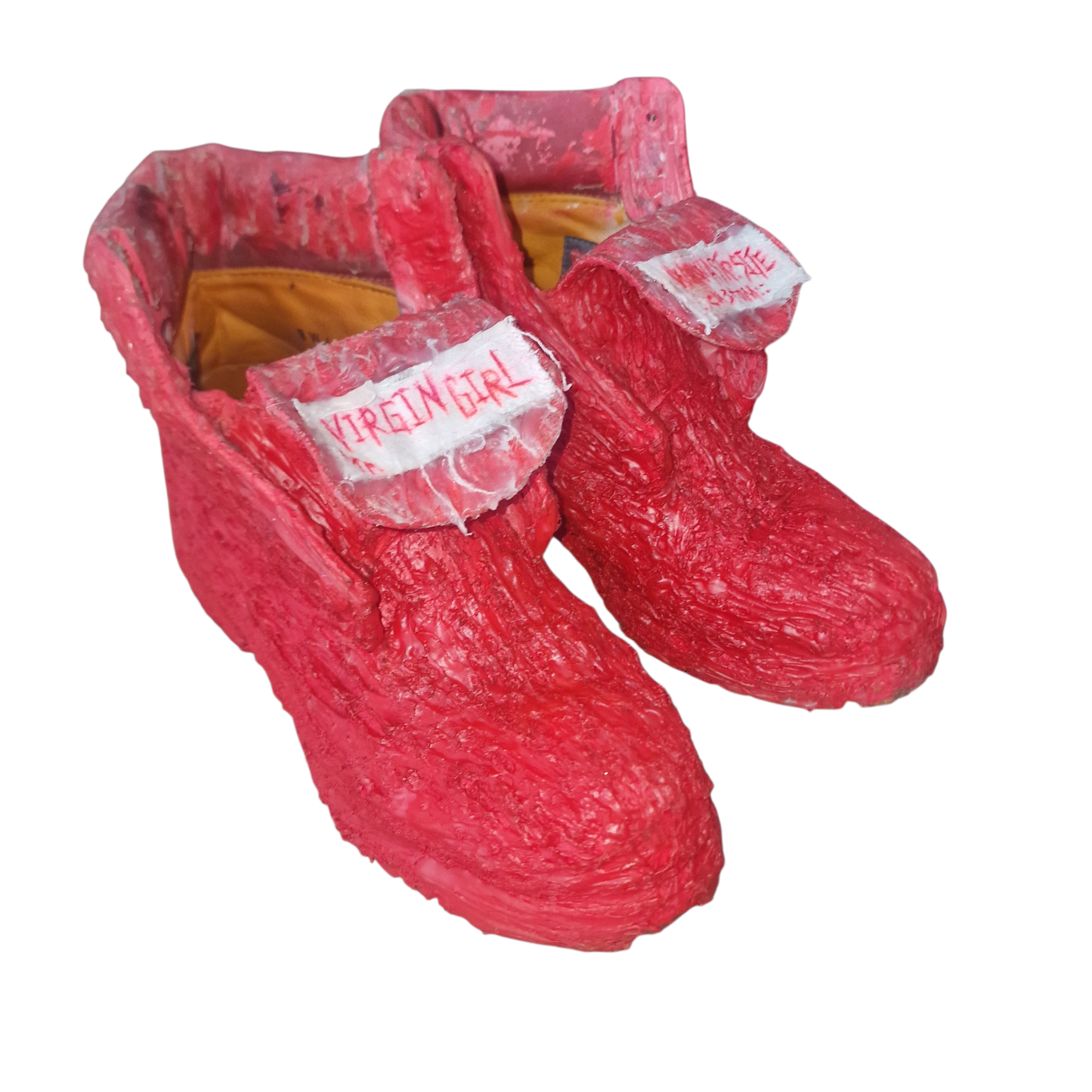 "VIRGIN GIRL" Сustomized Timberlands